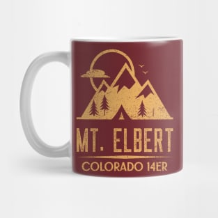 MOUNT ELBERT COLORADO 14ER Mug